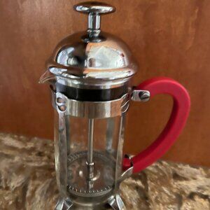 Limited Edition Starbucks Red Handle French Press - Single Serving Size